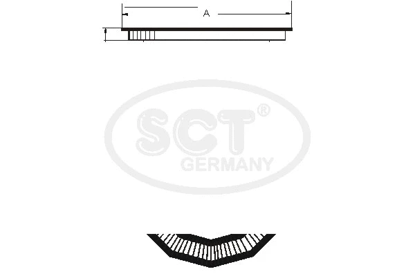 Filtre à air SCT - MANNOL SB 231