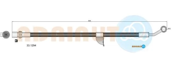 Flexible de frein ADRIAUTO 33.1294