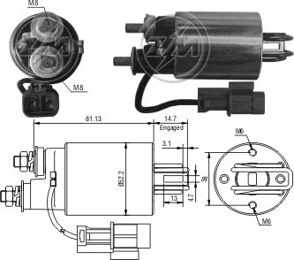Contacteur, démarreur ZM ZM 585