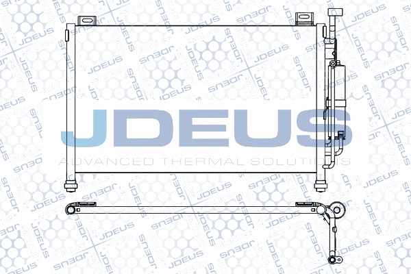 Condenseur, climatisation JDEUS M-7160320