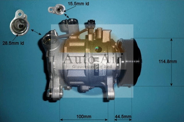 Compresseur, climatisation AUTO AIR GLOUCESTER 14-1052