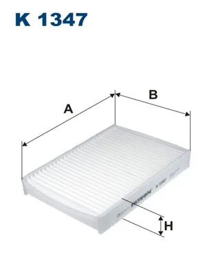 Filtre, air de l'habitacle FILTRON K 1347