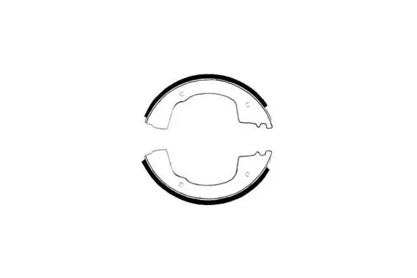 Jeu de mâchoires de frein E.T.F. 09-0104