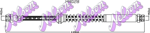 Flexible de frein KAWE H8028