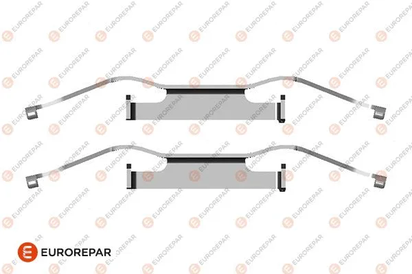 Kit d'accessoires, plaquette de frein à disque EUROREPAR 1682480880