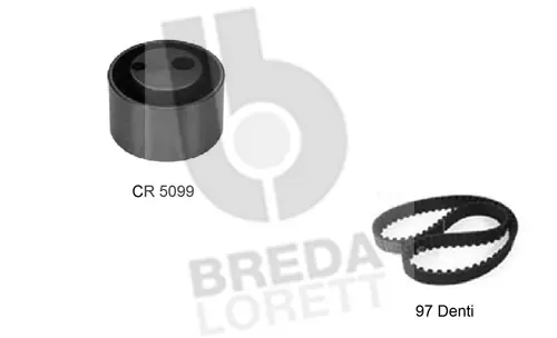 Kit de courroie crantée BREDA LORETT KCD0210