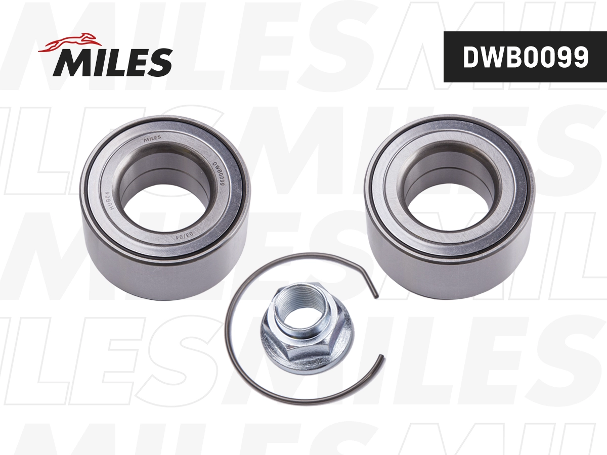 Kit de roulements de roue MILES DWB0099