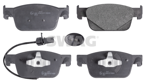 Kit de plaquettes de frein, frein à disque SWAG 30 91 6962
