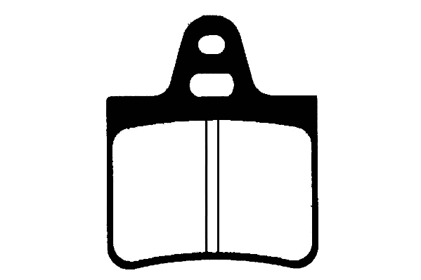 Kit de plaquettes de frein, frein à disque Technika 02001