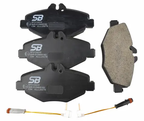 Kit de plaquettes de frein, frein à disque SB BP31342W