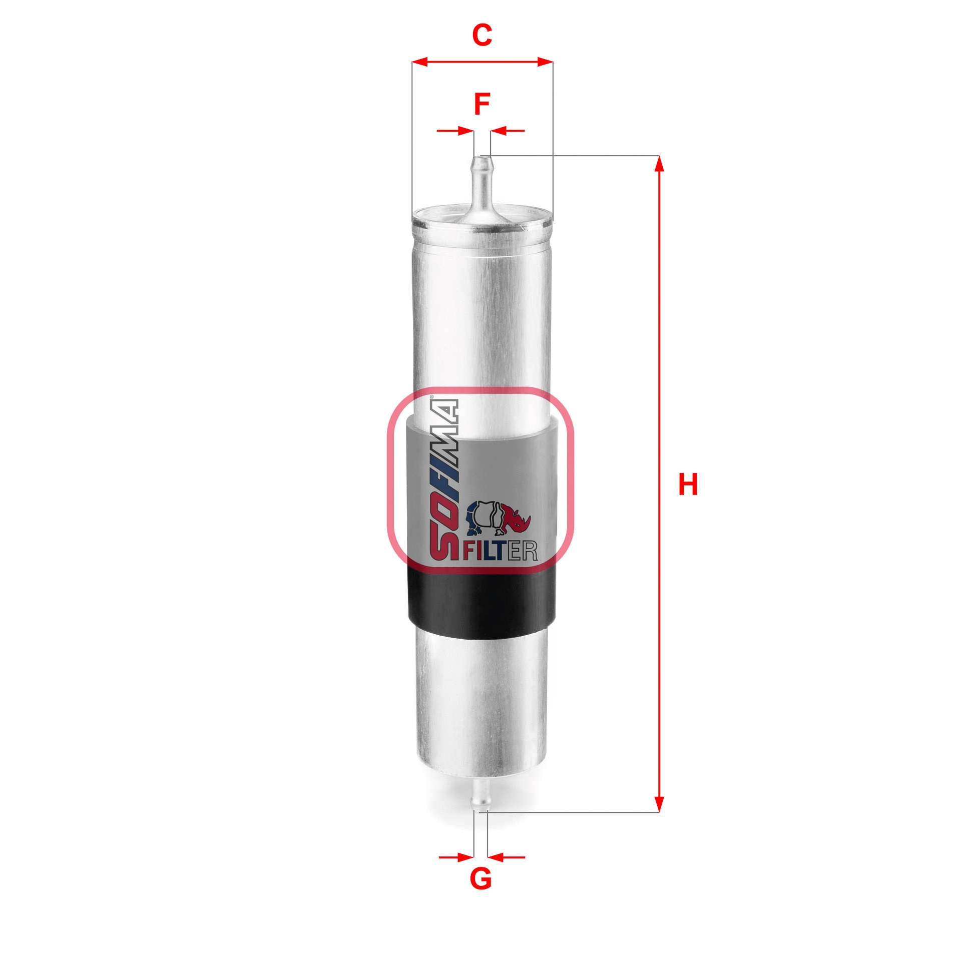Filtre à carburant SOFIMA S 1839 B