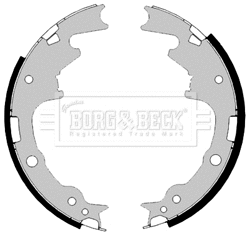 Jeu de mâchoires de frein BORG & BECK BBS6472