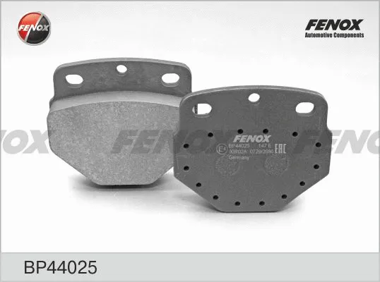 Kit de plaquettes de frein, frein à disque FENOX BP44025