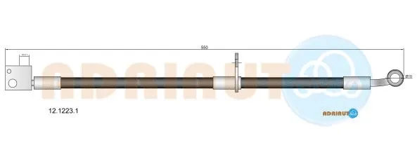 Flexible de frein ADRIAUTO 12.1223.1