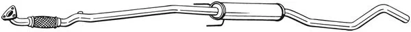 Silencieux central BOSAL 295-615