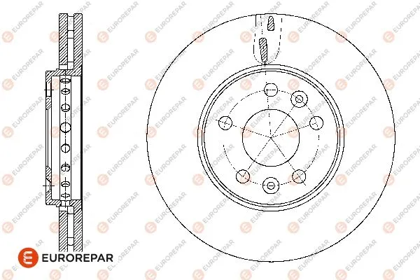 Disque de frein EUROREPAR 1667863980