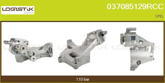Pompe hydraulique, direction LGK 037085129RCC