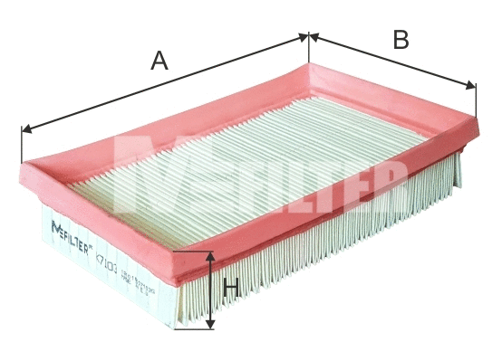Filtre à air MFILTER K 7103