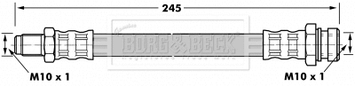 Flexible de frein BORG & BECK BBH7103