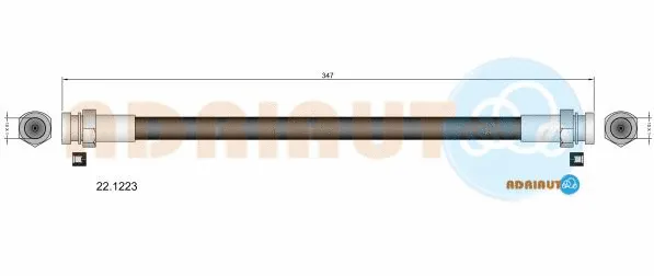 Flexible de frein ADRIAUTO 22.1223