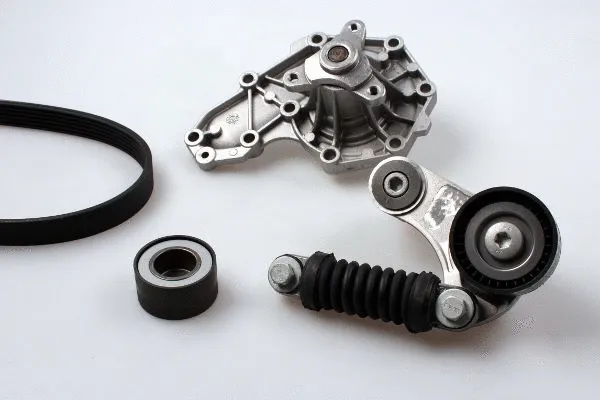 Pompe à eau+Jeu de courroie trapézoïdale à nervures GK K980301C