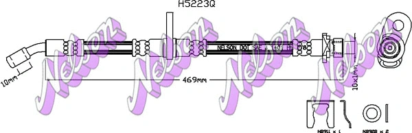Flexible de frein KAWE H5223Q