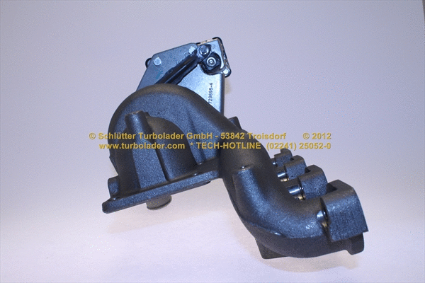 Turbocompresseur, suralimentation SCHLÜTTER TURBOLADER 172-11890MAX