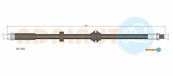Flexible de frein ADRIAUTO 05.1252