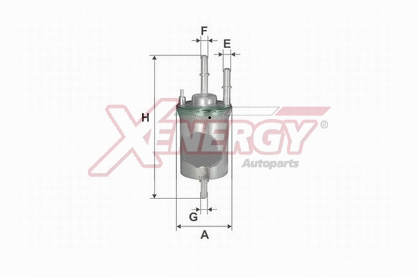 Filtre à carburant AP XENERGY X1598363