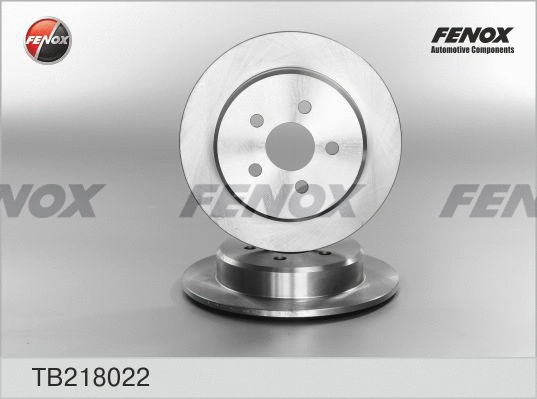Disque de frein FENOX TB218022