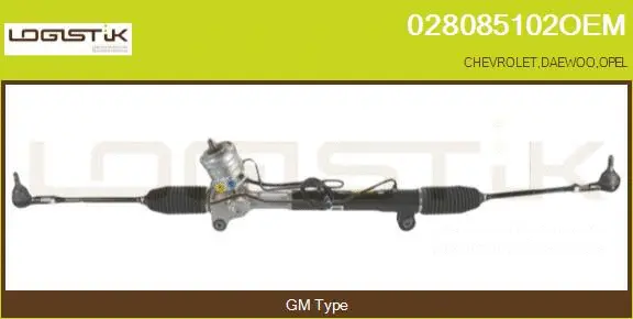Crémaillère de direction LGK 028085102OEM