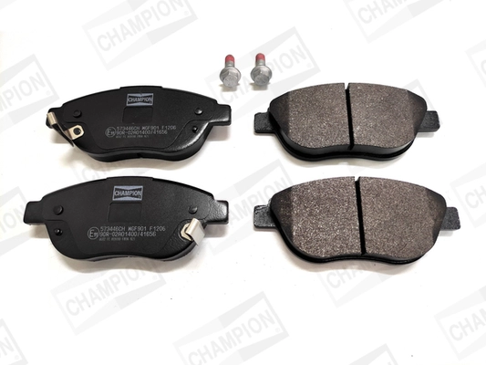 Kit de plaquettes de frein, frein à disque CHAMPION 573446CH