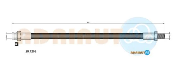 Flexible de frein ADRIAUTO 28.1269