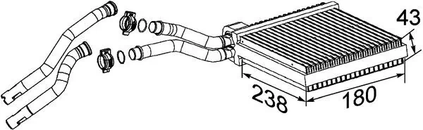 Système de chauffage MAHLE AH 200 000P