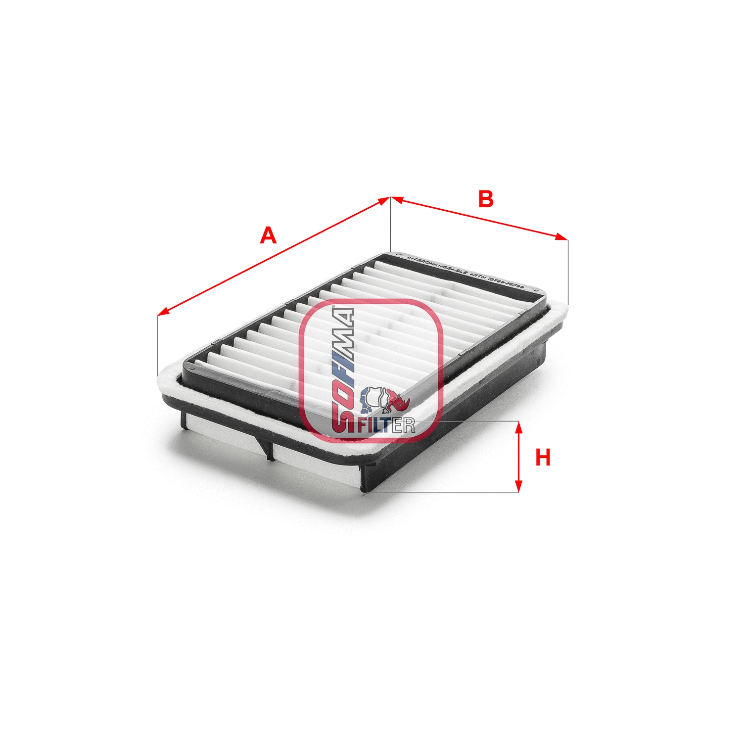 Filtre à air SOFIMA S 0378 A