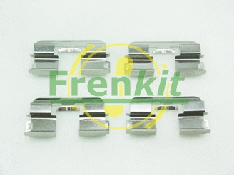 Kit d'accessoires, plaquette de frein à disque FRENKIT 901818
