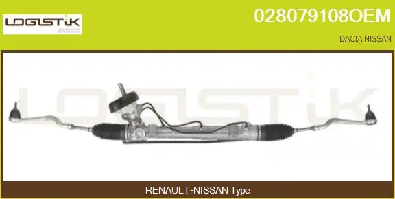 Crémaillère de direction LGK 028079108OEM