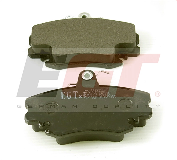 Kit de plaquettes de frein, frein à disque EGT 321831EGT