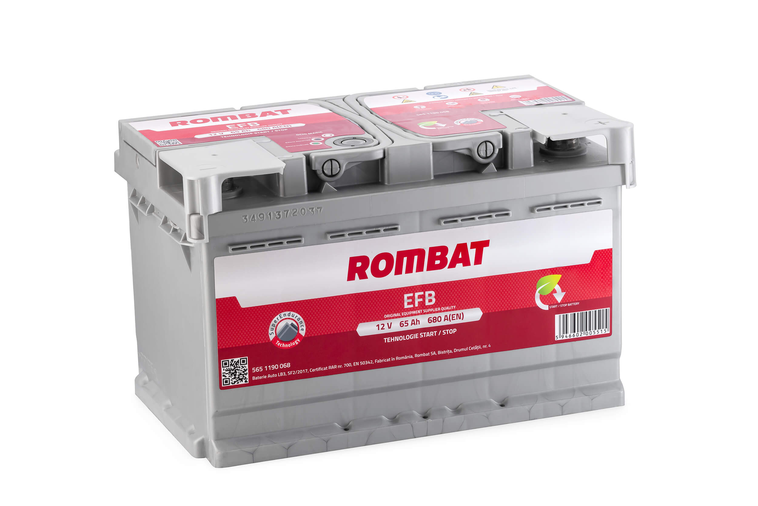 Batterie de démarrage ROMBAT 565 1190 068