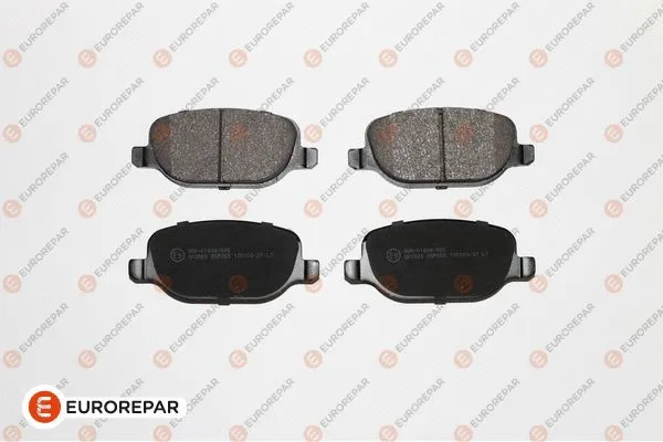 Kit de plaquettes de frein, frein à disque EUROREPAR 1617280680