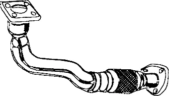 Tuyau d'échappement ASMET 03.039