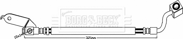 Flexible de frein BORG & BECK BBH8077