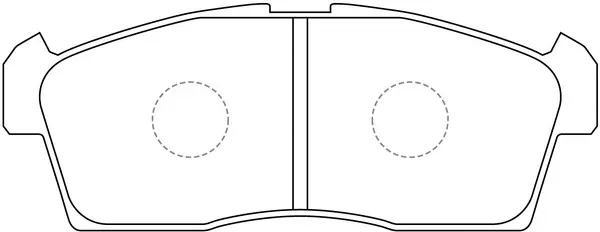 Kit de plaquettes de frein, frein à disque SB BP29426
