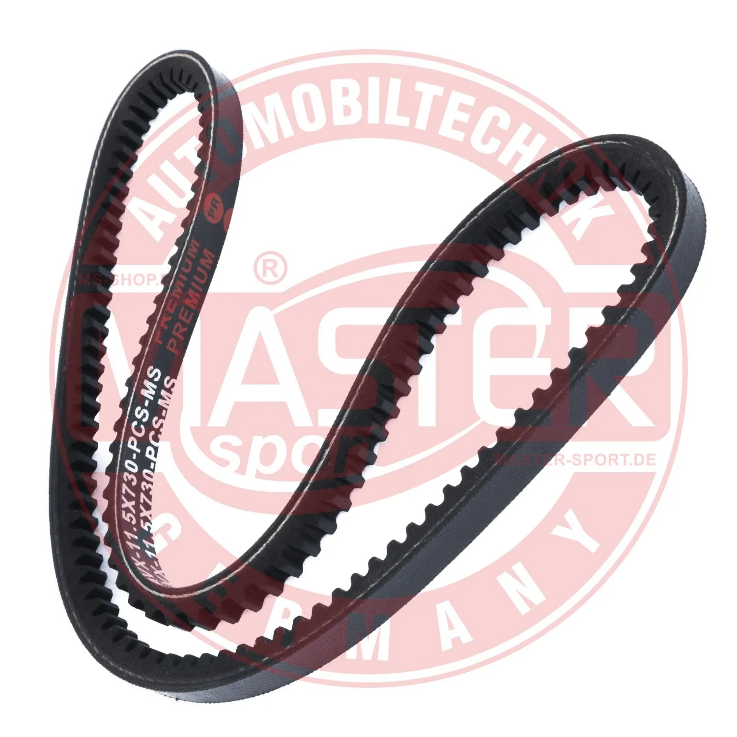Courroie trapézoïdale MASTER-SPORT GERMANY AVX-11.5X730-PCS-MS