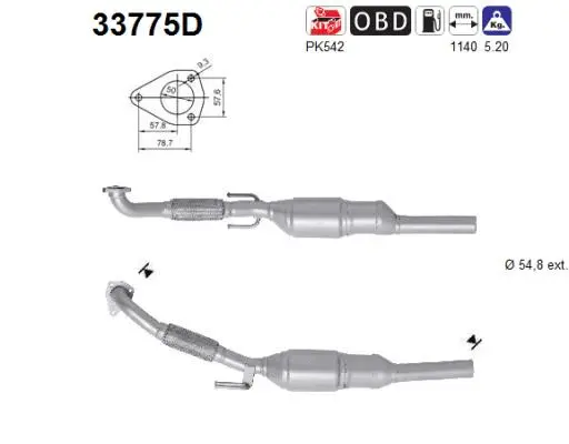 Catalyseur AS 33775D