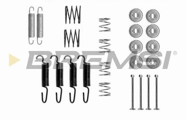 Kit d'accessoires, mâchoire de frein BREMSI SK0816