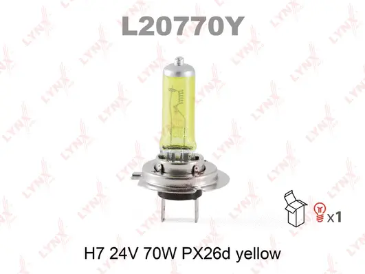 Ampoule, projecteur antibrouillard LYNXAUTO L20770Y