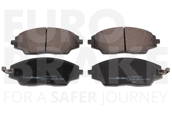 Kit de plaquettes de frein, frein à disque EUROBRAKE 5502225018