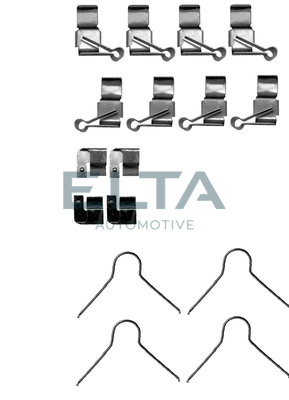 Kit d'accessoires, plaquette de frein à disque ELTA AUTOMOTIVE EA8785