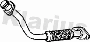 Tuyau d'échappement KLARIUS 210675